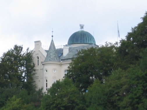 curious home on the hill